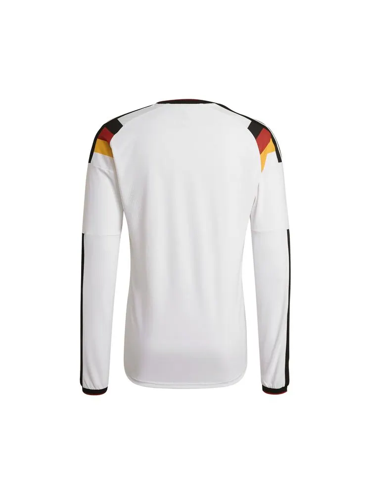 Футболка Adidas Germany 26 Home Authentic с длинным рукавом — изображение 2 из 2, белый