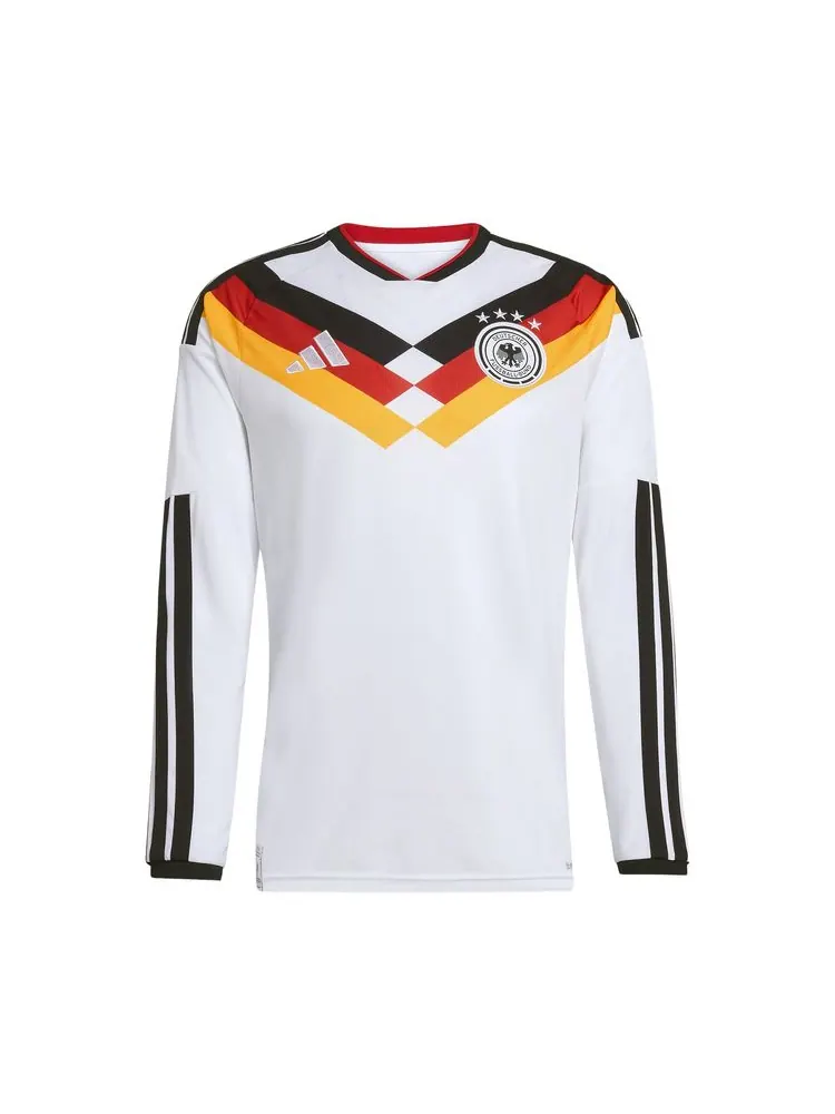 Домашняя футболка с длинными рукавами Adidas Germany 26 — изображение 1 из 2, белый