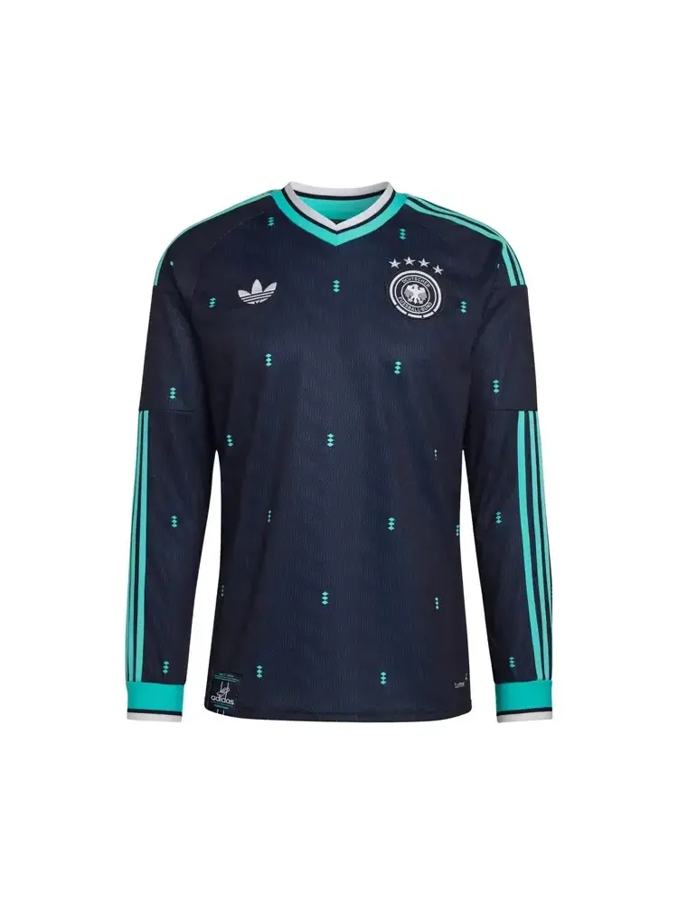 Футболка джерси Adidas Germany 26 Away Long Sleeve — изображение 1 из 2, синий