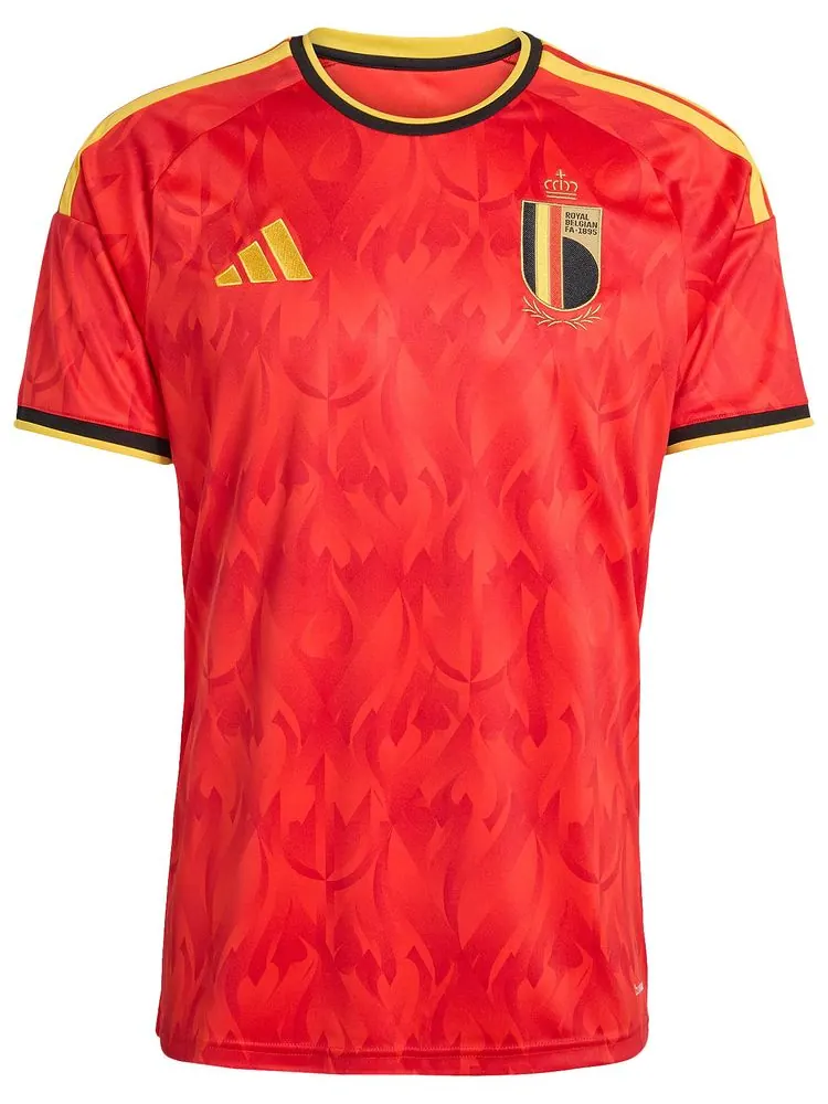 Домашняя футболка Adidas Belgium 26 — изображение 1 из 2, красный