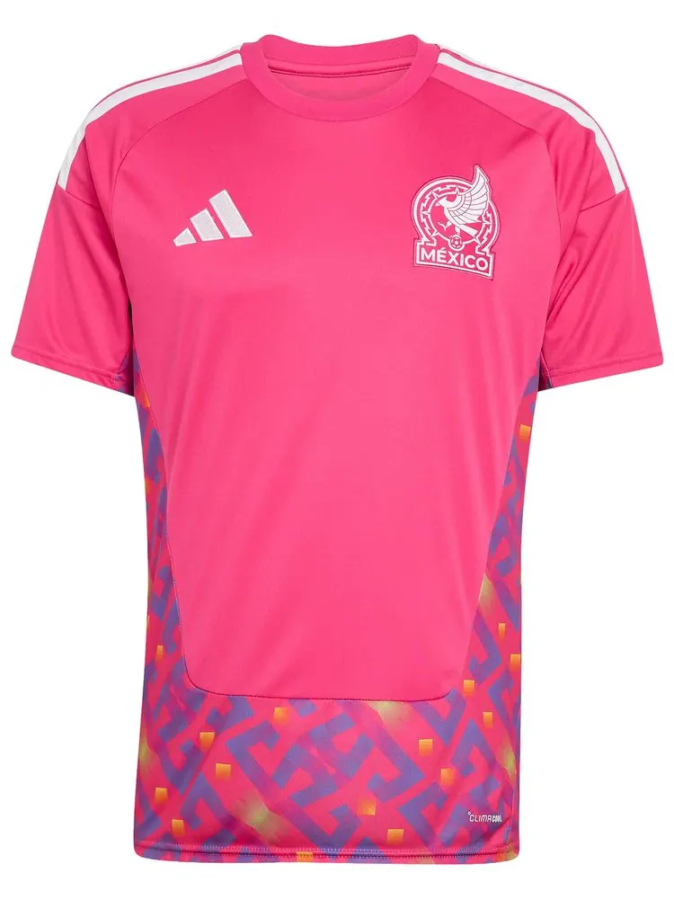Домашняя вратарская футболка Adidas Mexico 26 — изображение 1 из 2, розовый