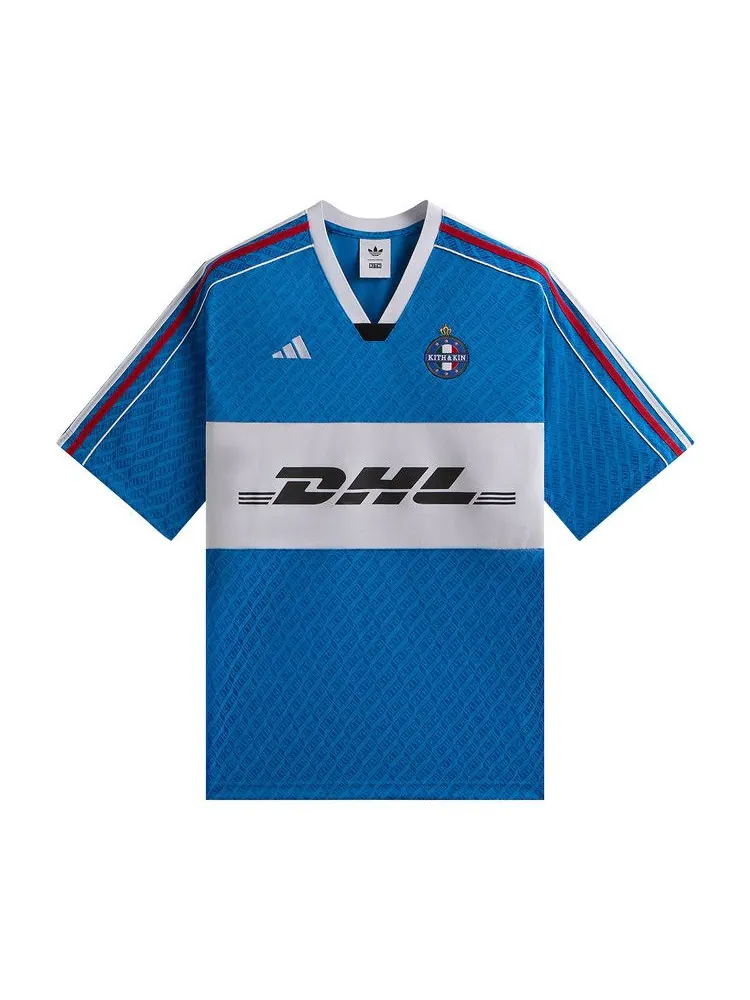 Джерси Kith For Adidas Football Dhl Express Jersey — изображение 1 из 1, синий