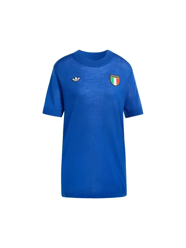 Футболка Adidas Italy 70s — изображение 1 из 1, синий