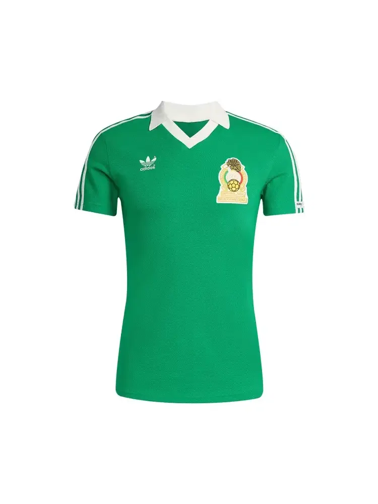 Футболка джерси Adidas Mexico Home 1986 — изображение 1 из 1, зеленый