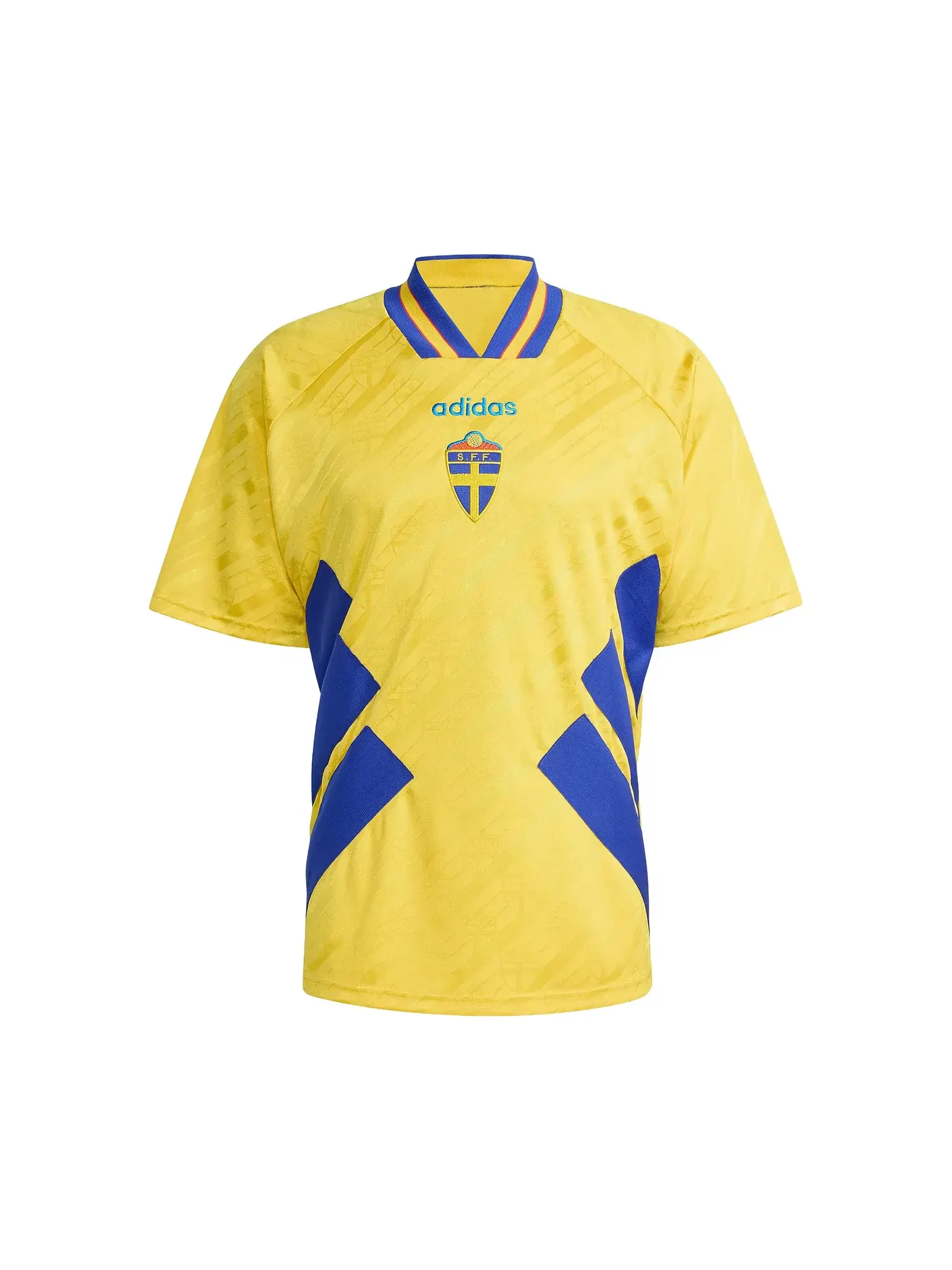 Футболка Adidas Sweden 1994 года — изображение 1 из 2, желтый
