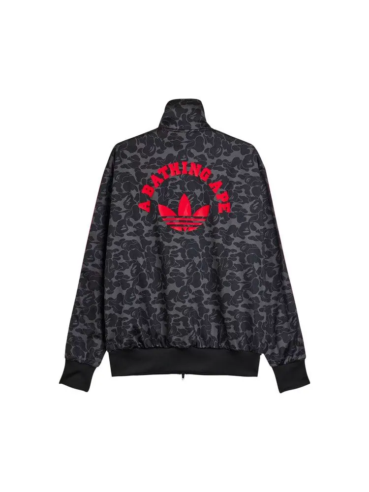 Топ BAPE x Adidas Original Track Top — изображение 2 из 2, черный