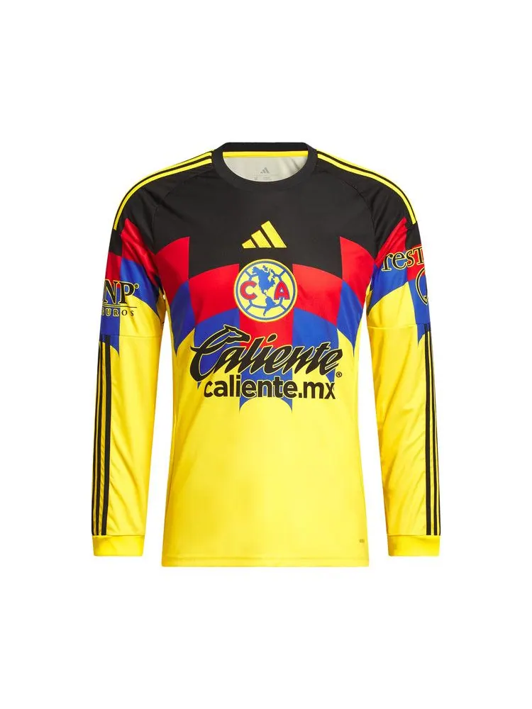 Джерси adidas Club América 25/26 Long Sleeve Home Jersey — изображение 1 из 2, желтый