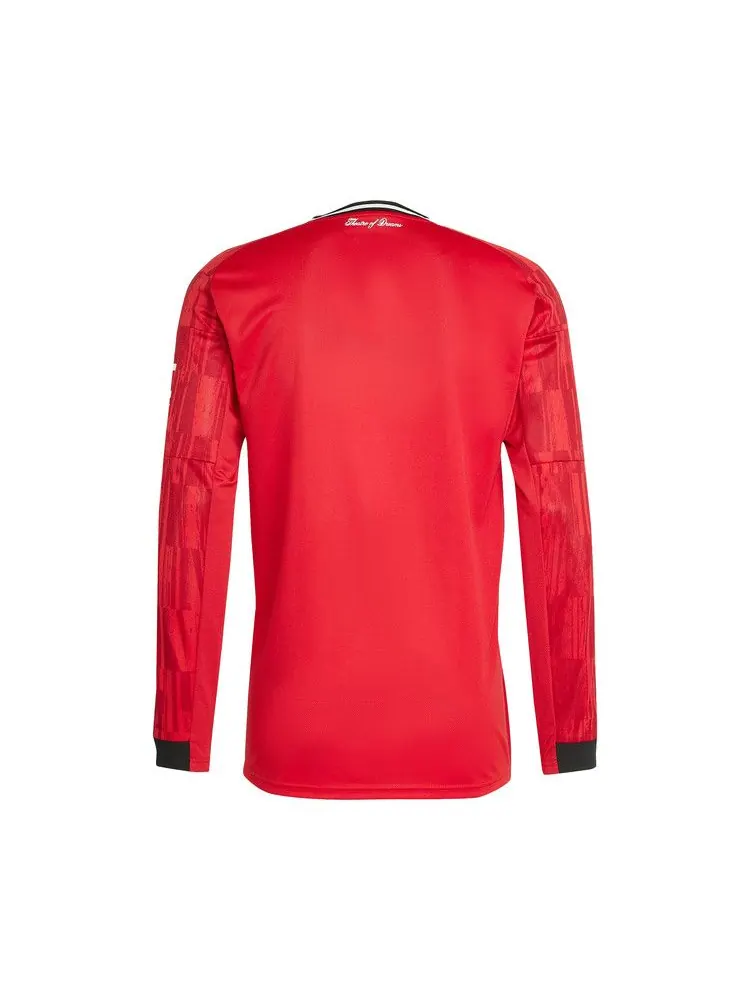 Джерси adidas Manchester United 25/26 Long Sleeve Home Jersey — изображение 2 из 2, красный