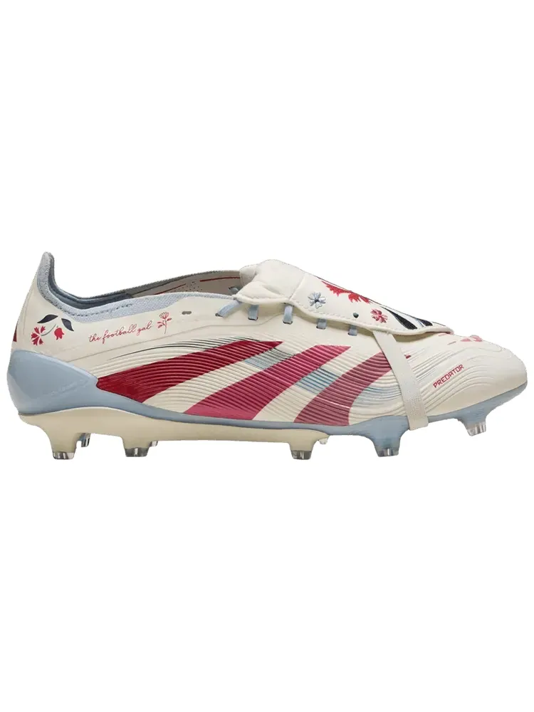 Футболка Diana Al Shammari x Adidas Predator Elite TFG Fold-Over Tongue FG — изображение 1 из 1, бежевый