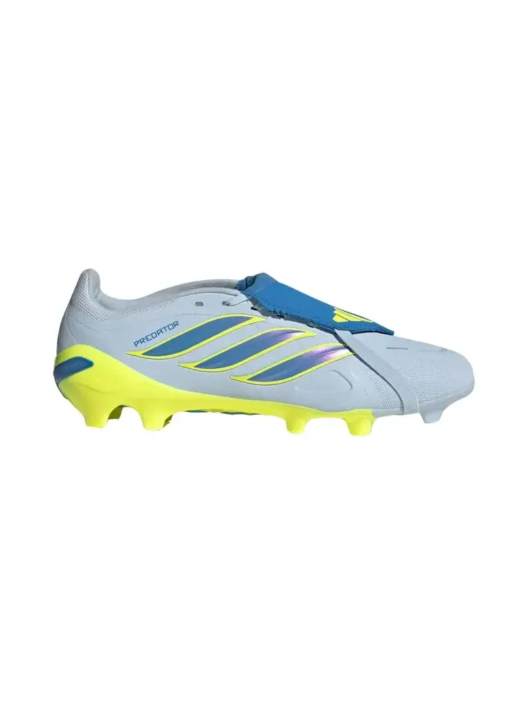 Футболка Adidas Predator League Fold Over Tongue FG 'Crystal Sky Ray Blue Team Solar Yellow 2' — изображение 1 из 1, синий