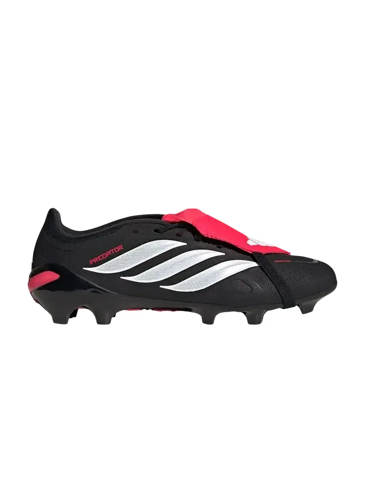Футболка Adidas Predator League Fold Over Tongue FG 'Core Black Cloud White Lucid Red' — изображение 1 из 1, черный