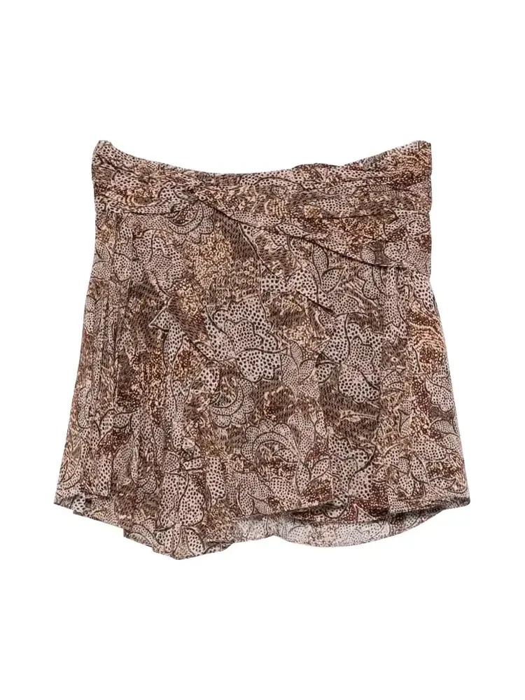 Юбка Isabel Marant Camia — изображение 1 из 1, коричневый