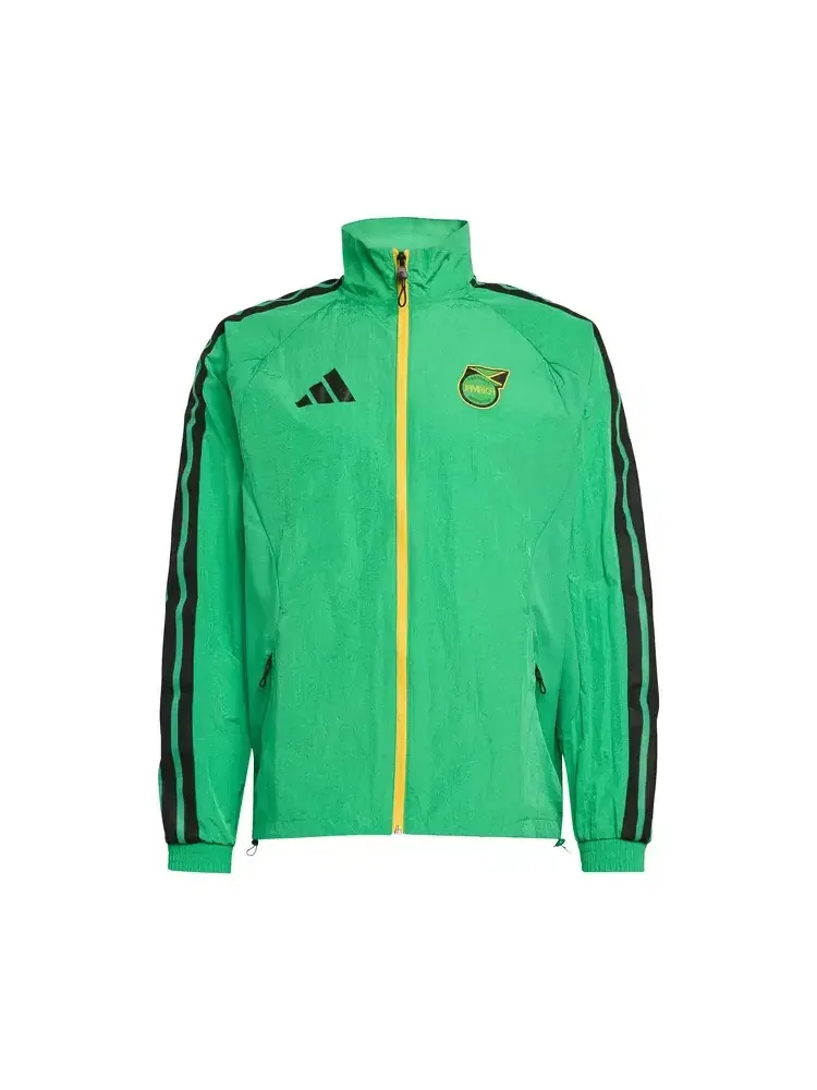 Куртка Adidas Jamaica x Bob Marley Home Anthem — изображение 1 из 1, зеленый