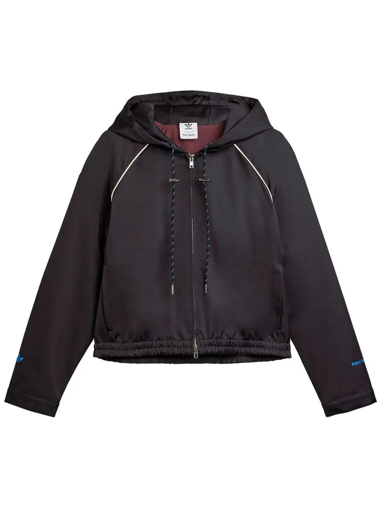 Худи Adidas x Wales Bonner Satin — изображение 1 из 2, черный