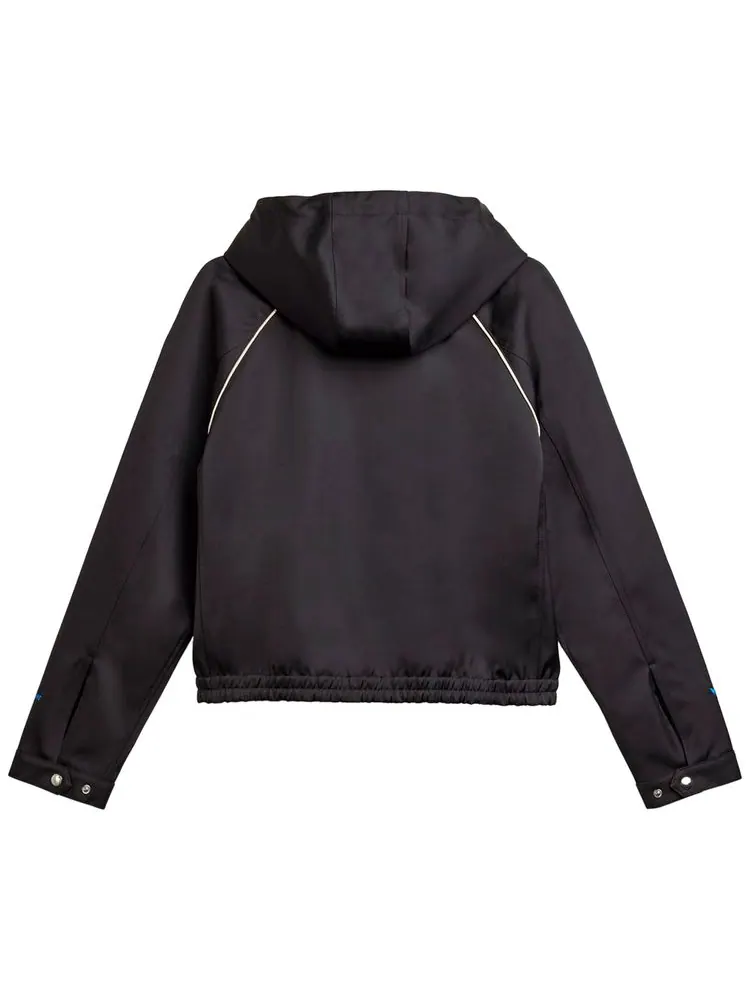 Худи Adidas x Wales Bonner Satin — изображение 2 из 2, черный