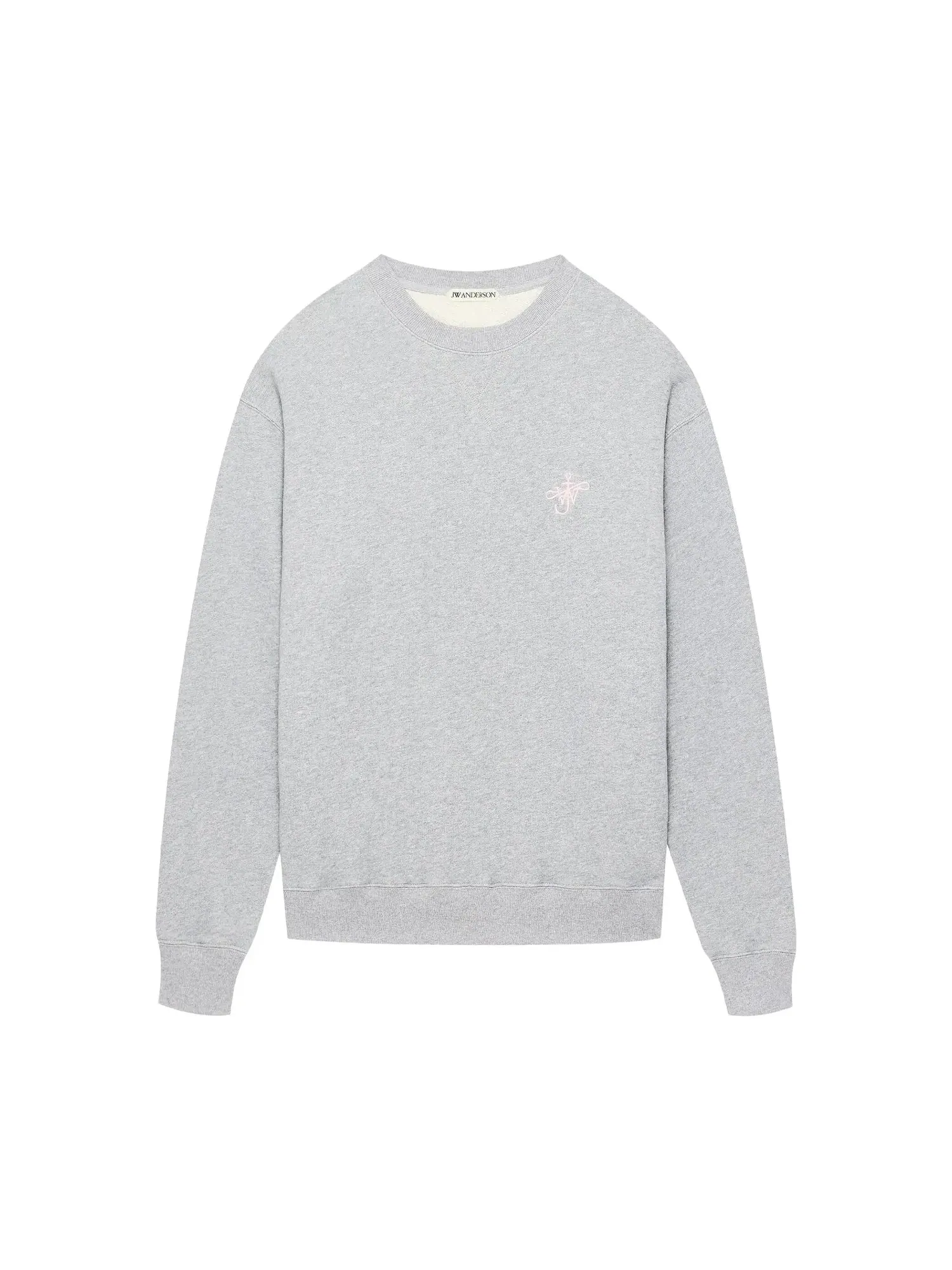 Толстовка JW Anderson Ribbon Anchor — серый