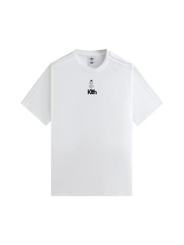 Футболка Kith For Adidas Football Short-Sleeve Tee — изображение 1 из 1, белый