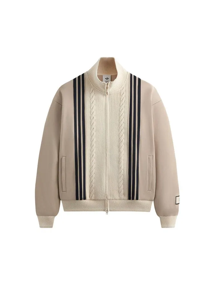 Куртка Kith For Adidas Football Track Suit Top — изображение 1 из 1, бежевый