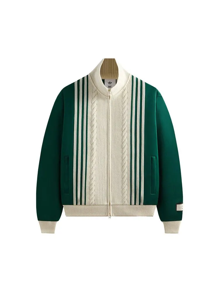 Куртка Kith For Adidas Football Track Suit Top — изображение 1 из 1, зеленый