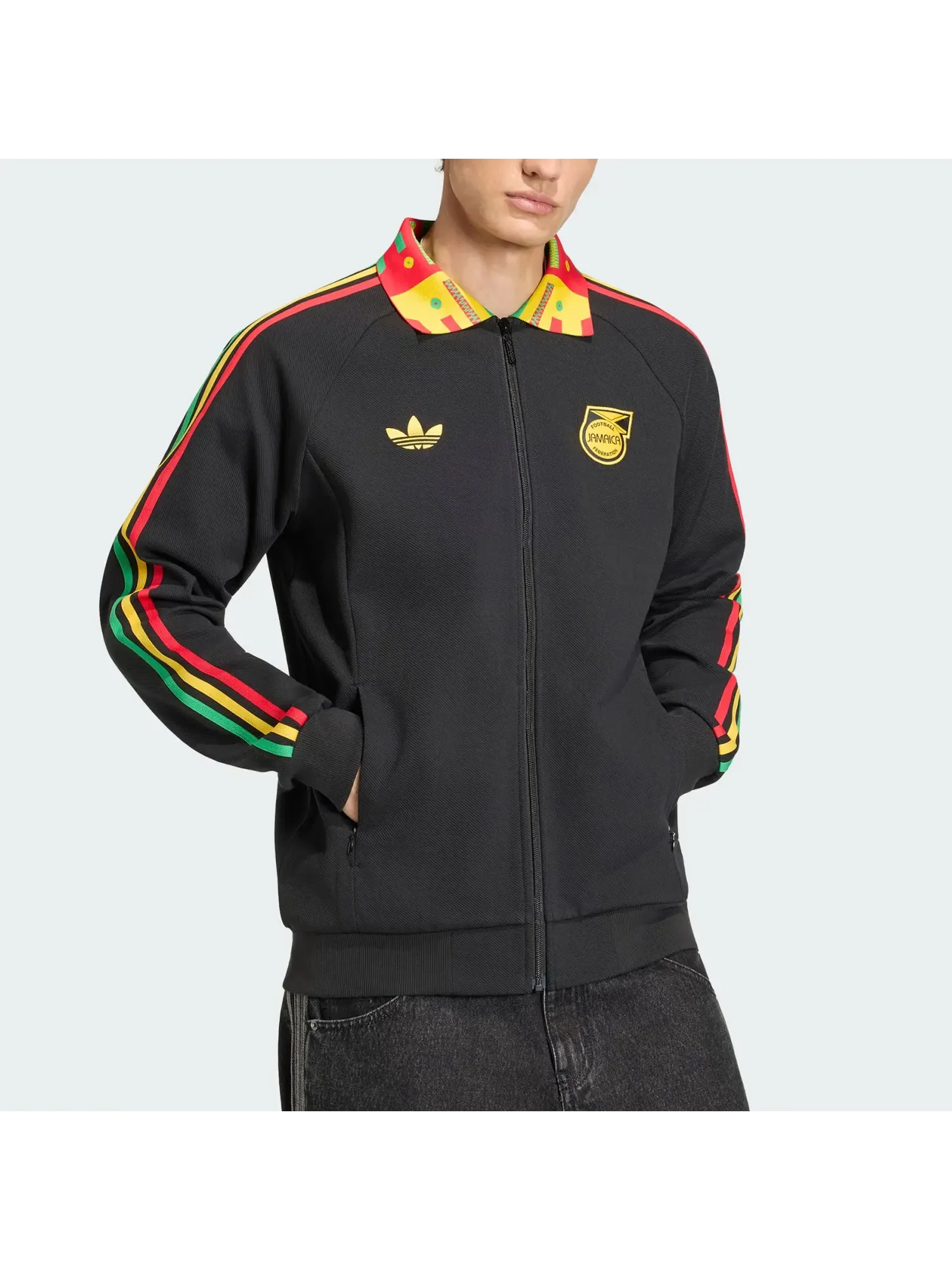 Куртка Adidas Originals Jamaica x Bob Marley 26 Away Anthem — изображение 1 из 8, черный
