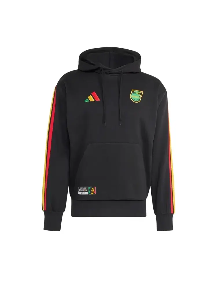 Худи Adidas Jamaica x Bob Marley Dna Fleece Hoodie — изображение 1 из 1, черный