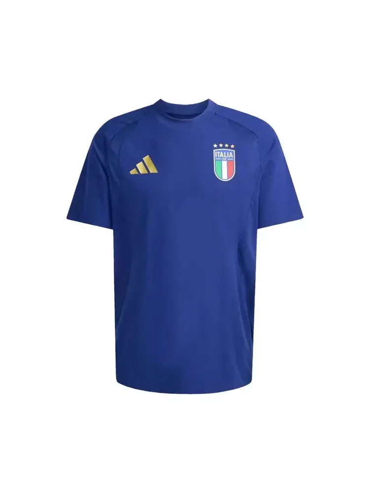 Футболка Adidas Italy Tiro Travel Tee — изображение 1 из 1, синий