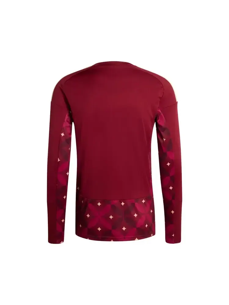 Футболка джерси Adidas Italy 26 Home Goalkeeper Long Sleeve — изображение 2 из 2, красный