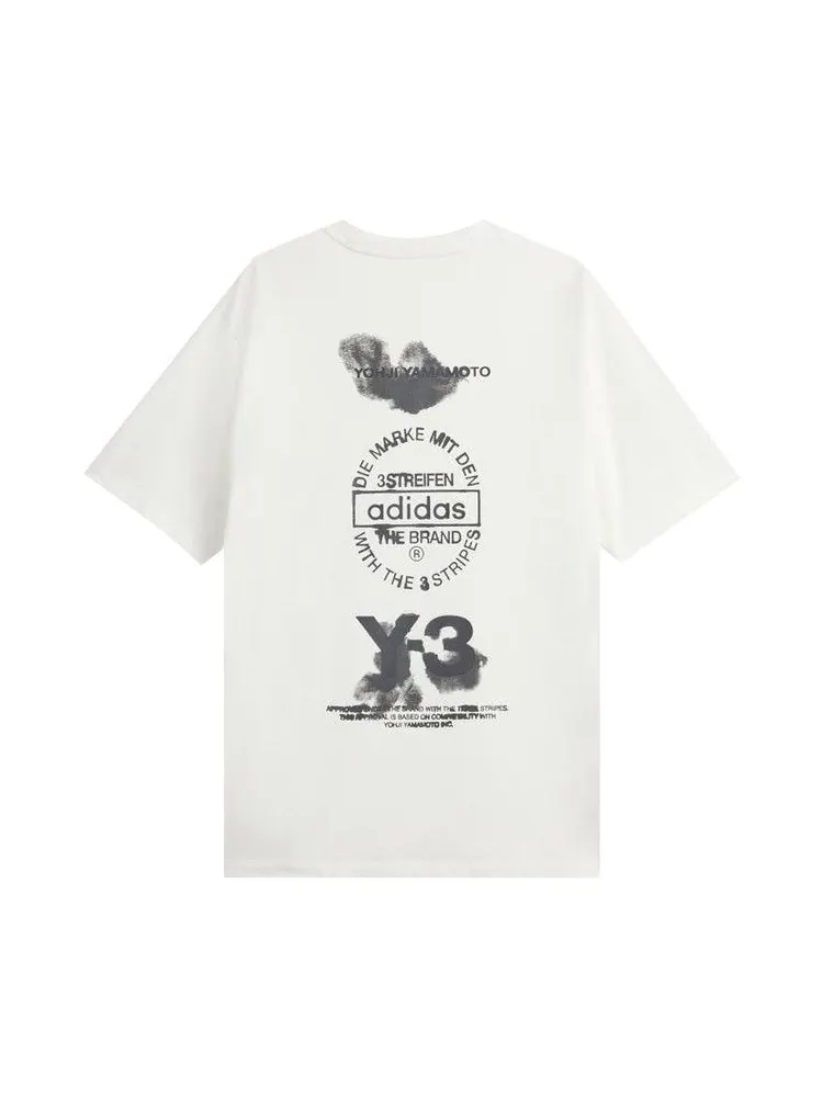 Футболка Y-3 Graphic Short-Sleeve Tee — изображение 2 из 2, белый