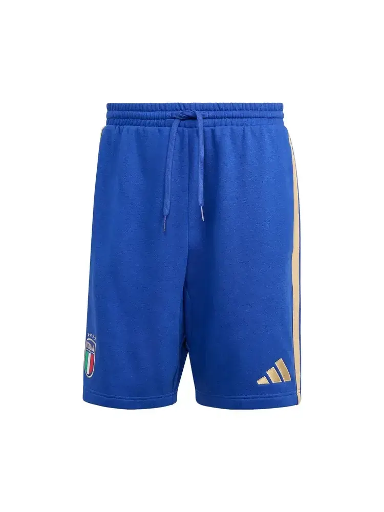 Флисовые шорты Adidas Italy DNA — изображение 1 из 1, синий