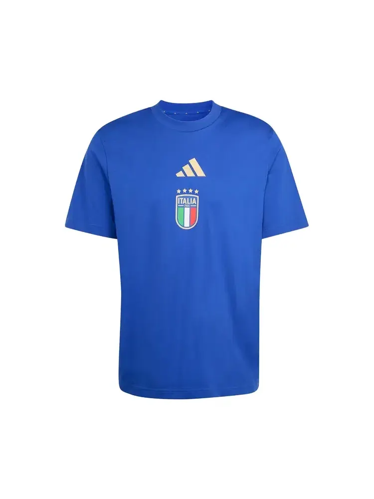 Футболка Adidas Italy DNA Graphic — изображение 1 из 1, синий