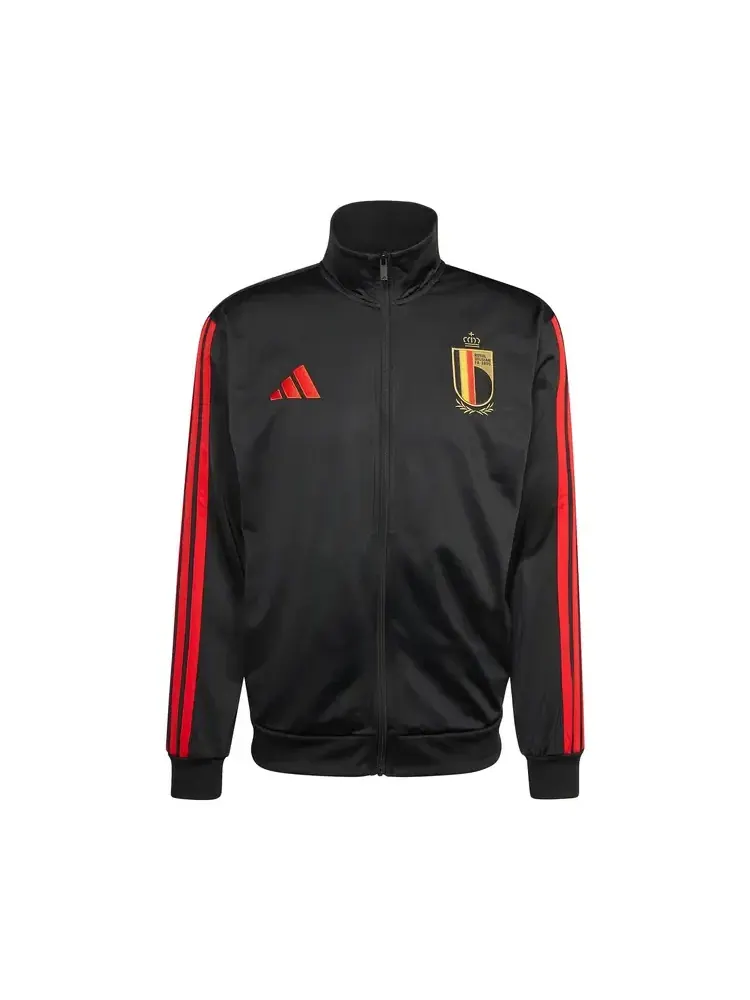 Спортивная куртка-олимпийка Adidas Belgium DNA Track Top — изображение 1 из 1, черный