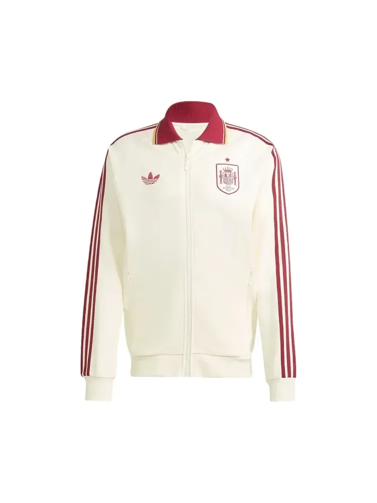 Куртка-олимпийка Adidas Spain Anthem — изображение 1 из 1, белый