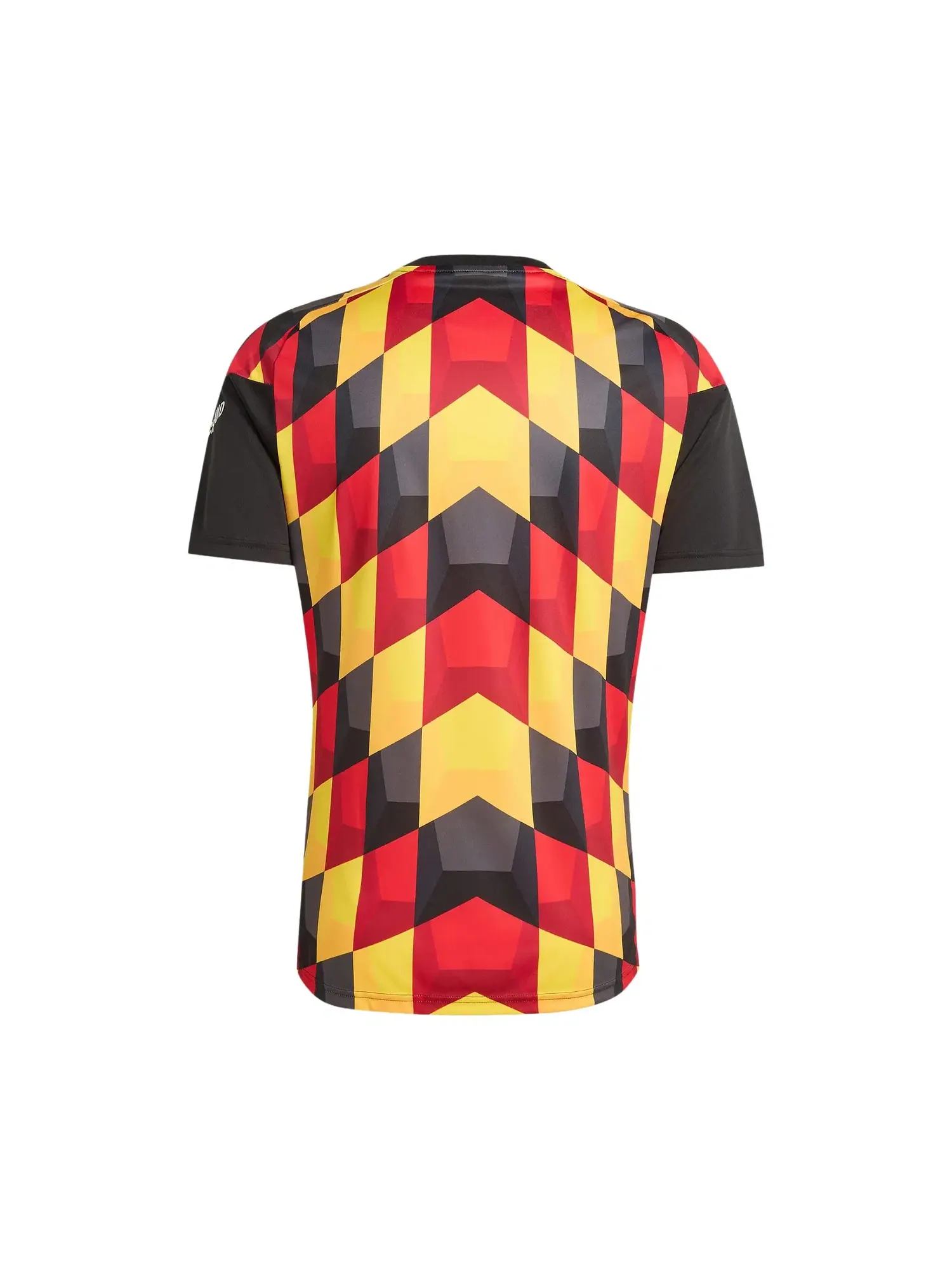 Футболка Adidas Germany 26 Home Pre Match — изображение 2 из 2, черный/желтый