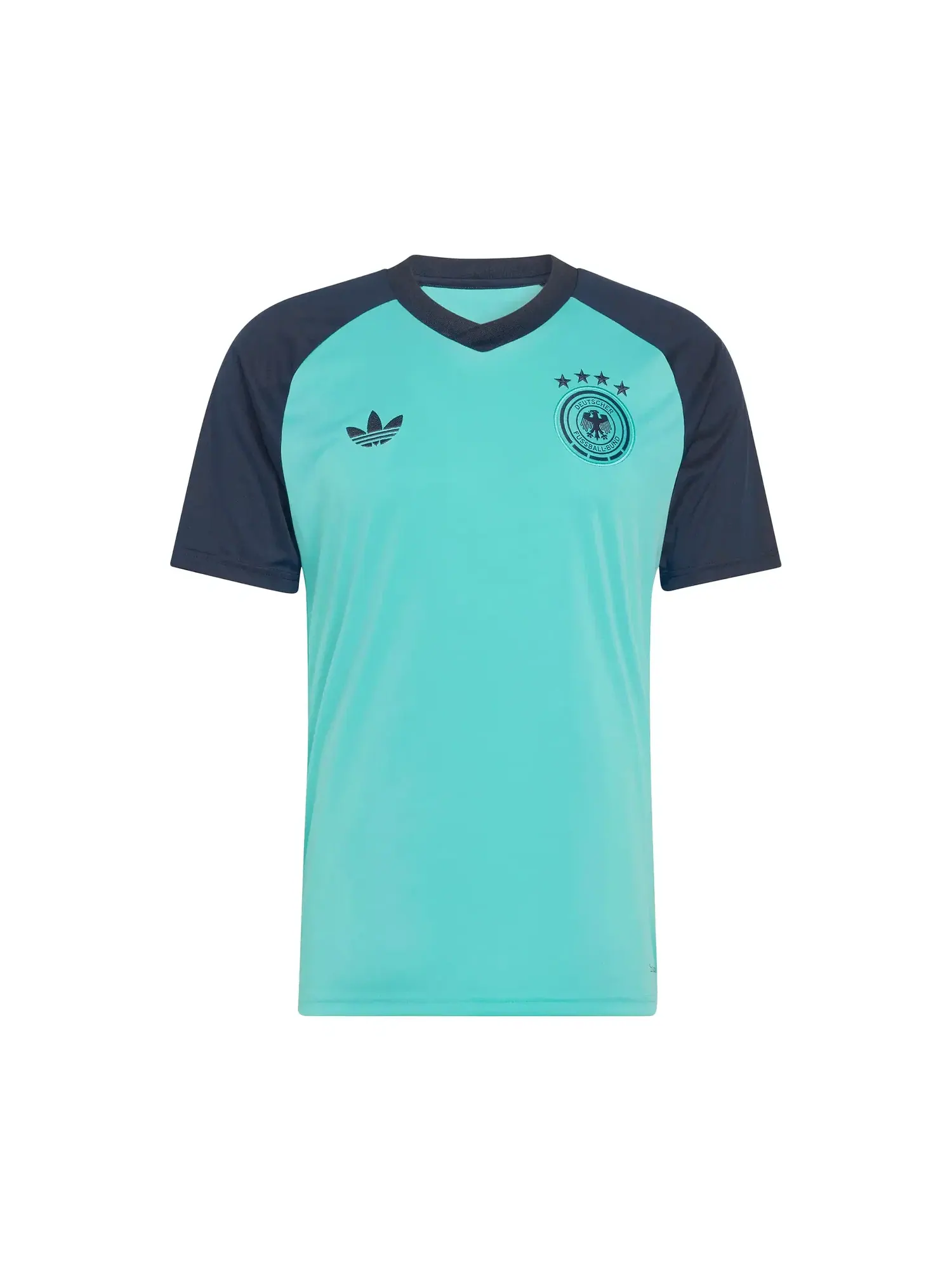 Футболка Adidas Germany 26 Away Pre Match — изображение 1 из 2, голубой