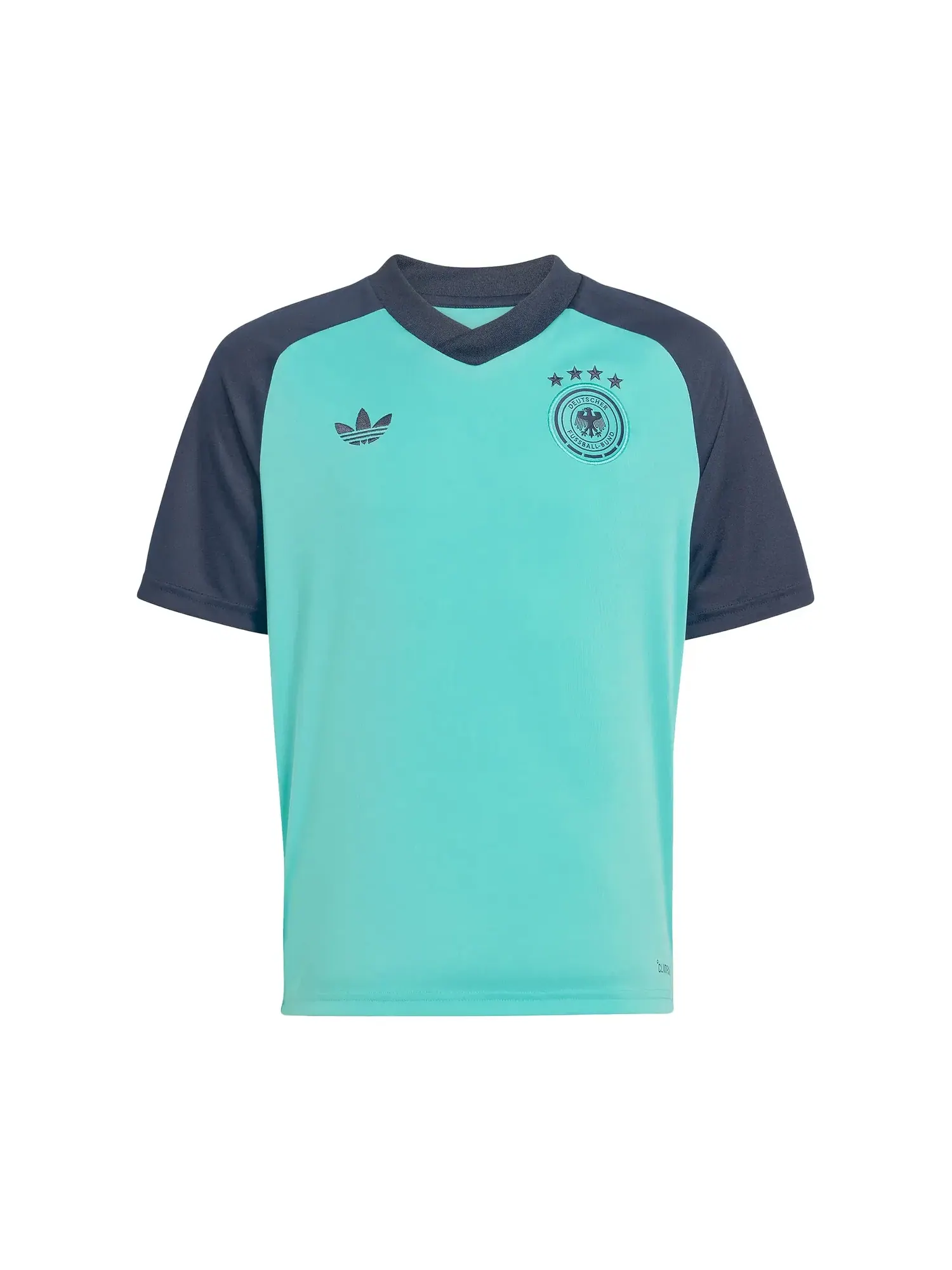 Футболка Adidas Germany 26 Away Pre Match — изображение 1 из 2, голубой