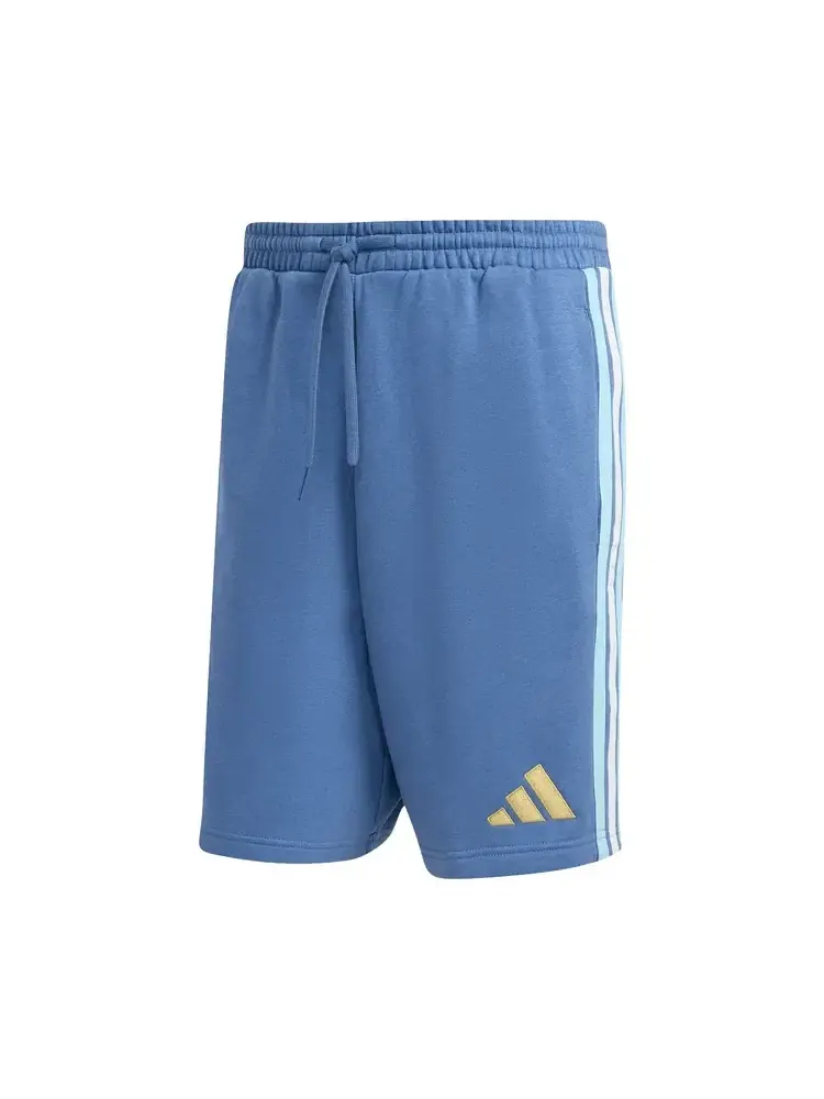 Флисовые шорты Adidas Argentina DNA — изображение 1 из 1, синий