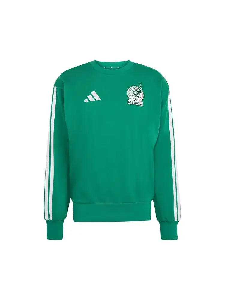 Толстовка Adidas Mexico DNA Crew Sweat — изображение 1 из 1, зеленый