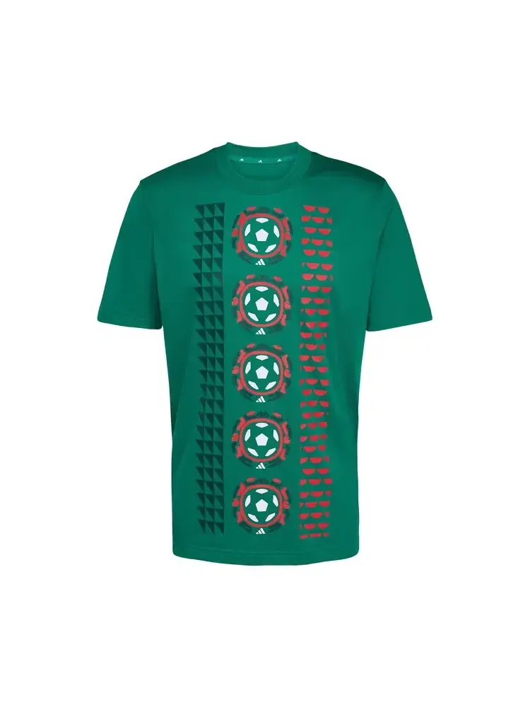 Футболка Adidas Mexico DNA — изображение 1 из 1, зеленый