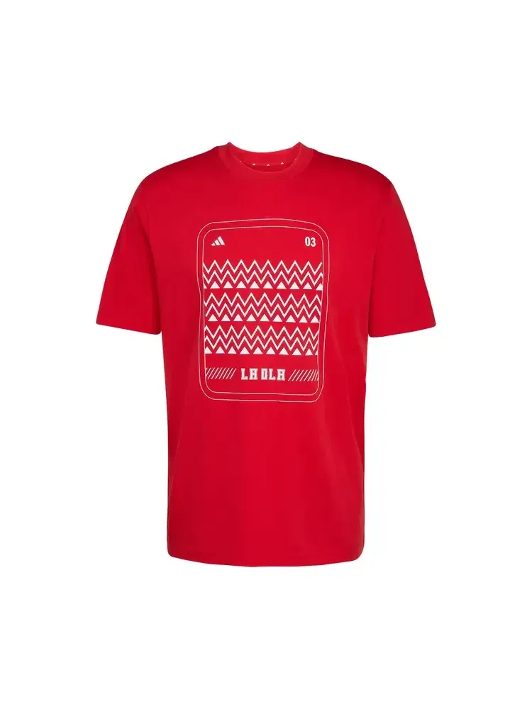 Футболка Adidas Mexico DNA — изображение 1 из 1, красный