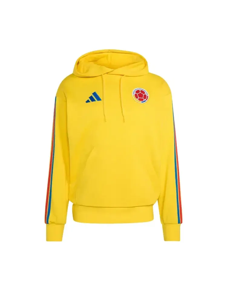 Худи Adidas Colombia DNA Fleece Hoodie — изображение 1 из 1, желтый