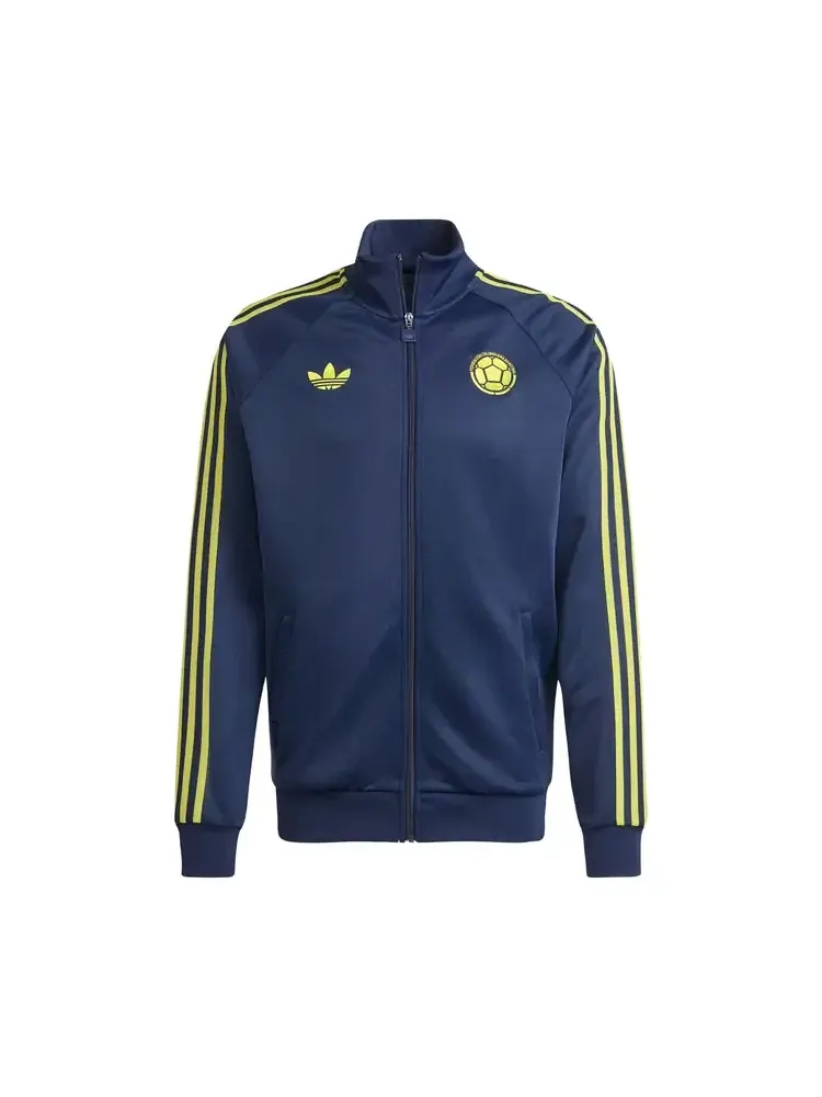 Спортивная куртка-олимпийка Adidas Colombia Originals — изображение 1 из 1, синий