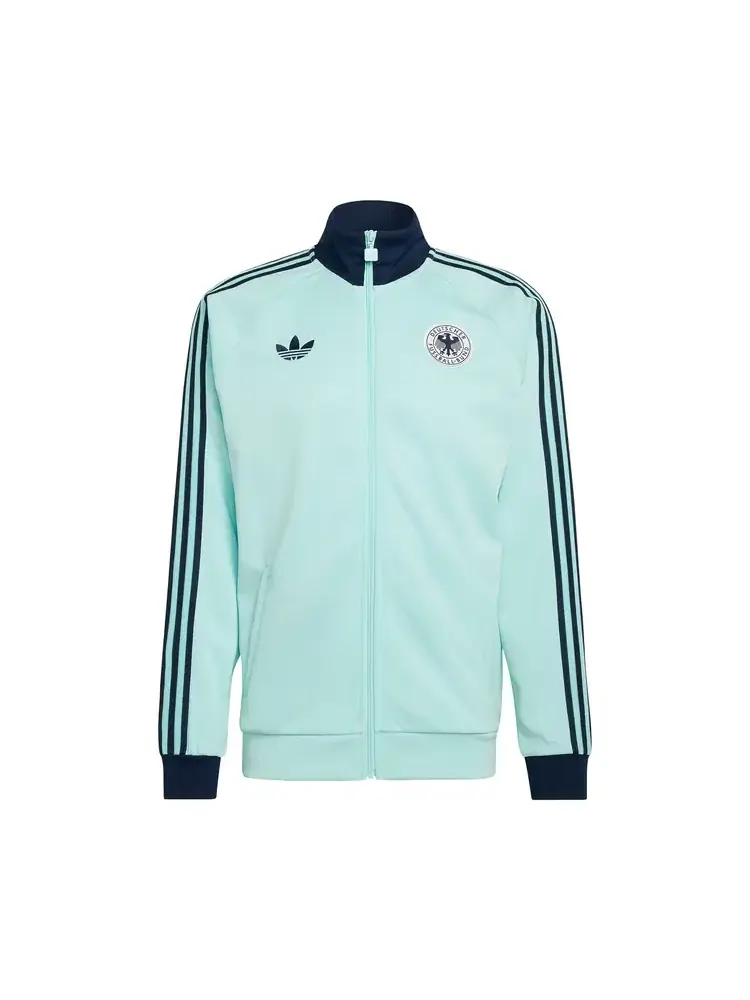 Спортивная куртка-олимпийка Adidas Germany Originals — изображение 1 из 1, синий
