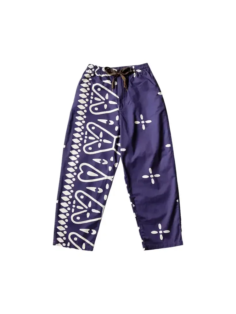 Брюки Kapital Combed Burberry Humongo Cross Easy Pants