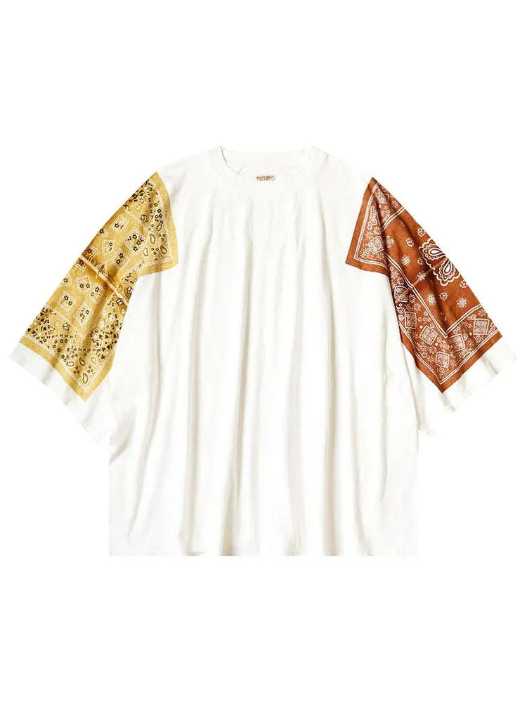 Футболка Kapital Jersey Bandanna Huge T-Shirt (Cookie)