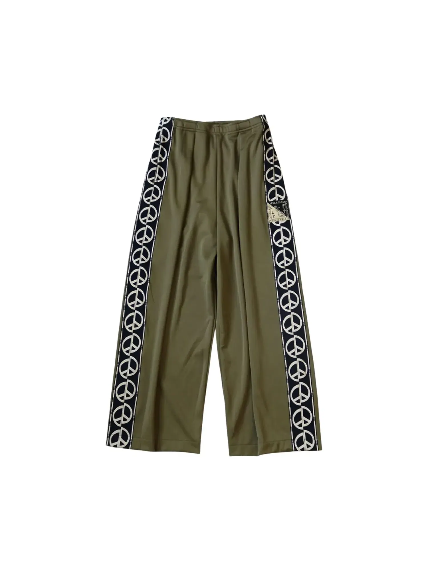 Спортивные брюки Kapital Smooth Jersey TH.DD Baggy Track Pants (Peace Sign)