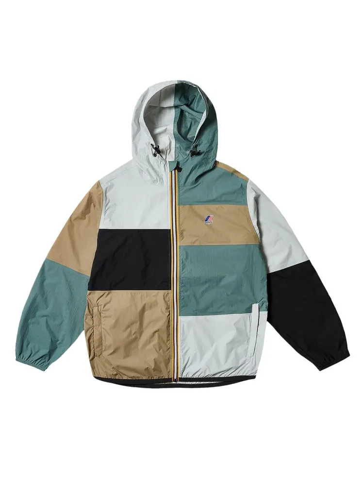 Куртка Palace x K-Way Le Vrai 3.0 Claude Packable Jacket 'Multicolor/Blue/Black' — изображение 1 из 3, мульти/синий/черный