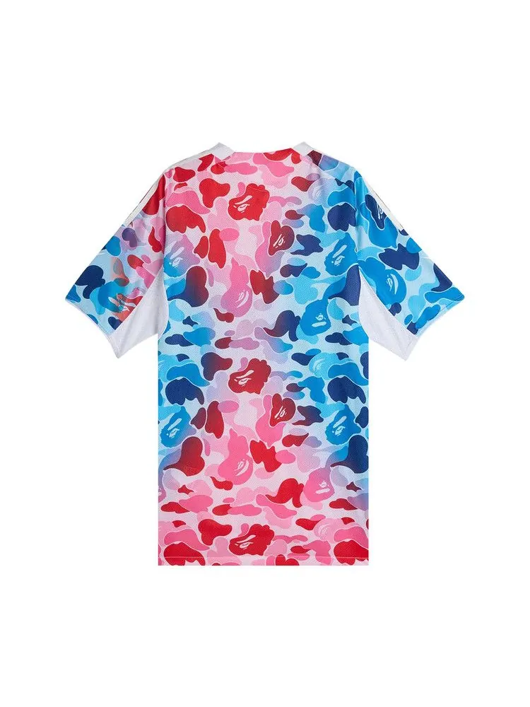Джерси adidas x BAPE Football Jersey 'Blue' — изображение 2 из 2, синий