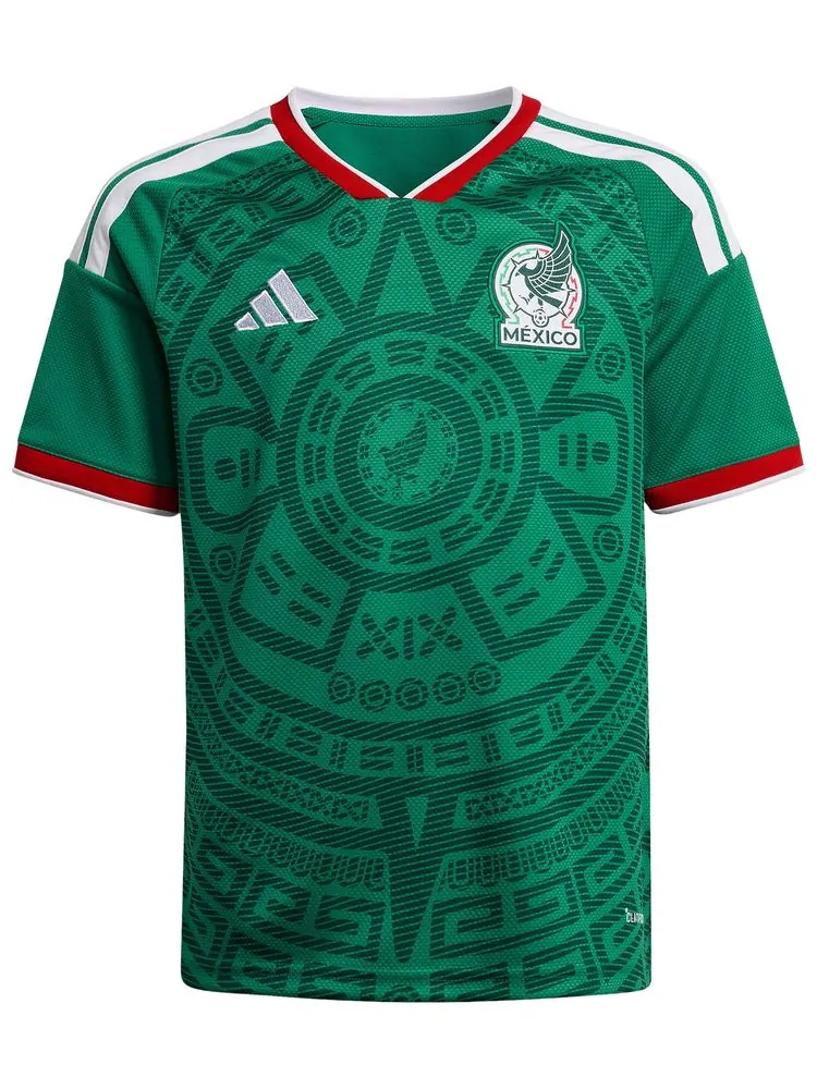 Домашняя футболка Adidas Mexico 26 — изображение 1 из 2, зеленый