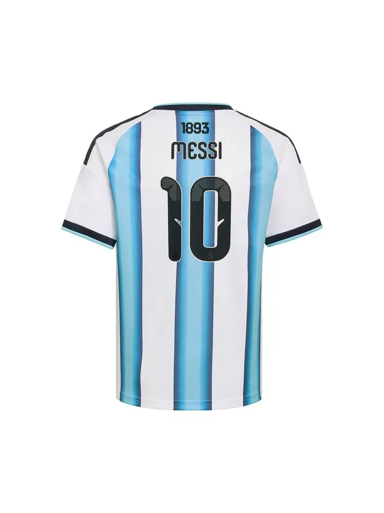 Домашняя футболка Adidas Argentina Месси — изображение 2 из 2, белый
