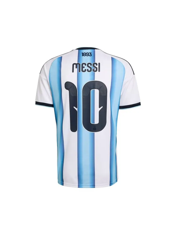 Домашняя футболка Adidas Argentina Месси — изображение 2 из 2, белый